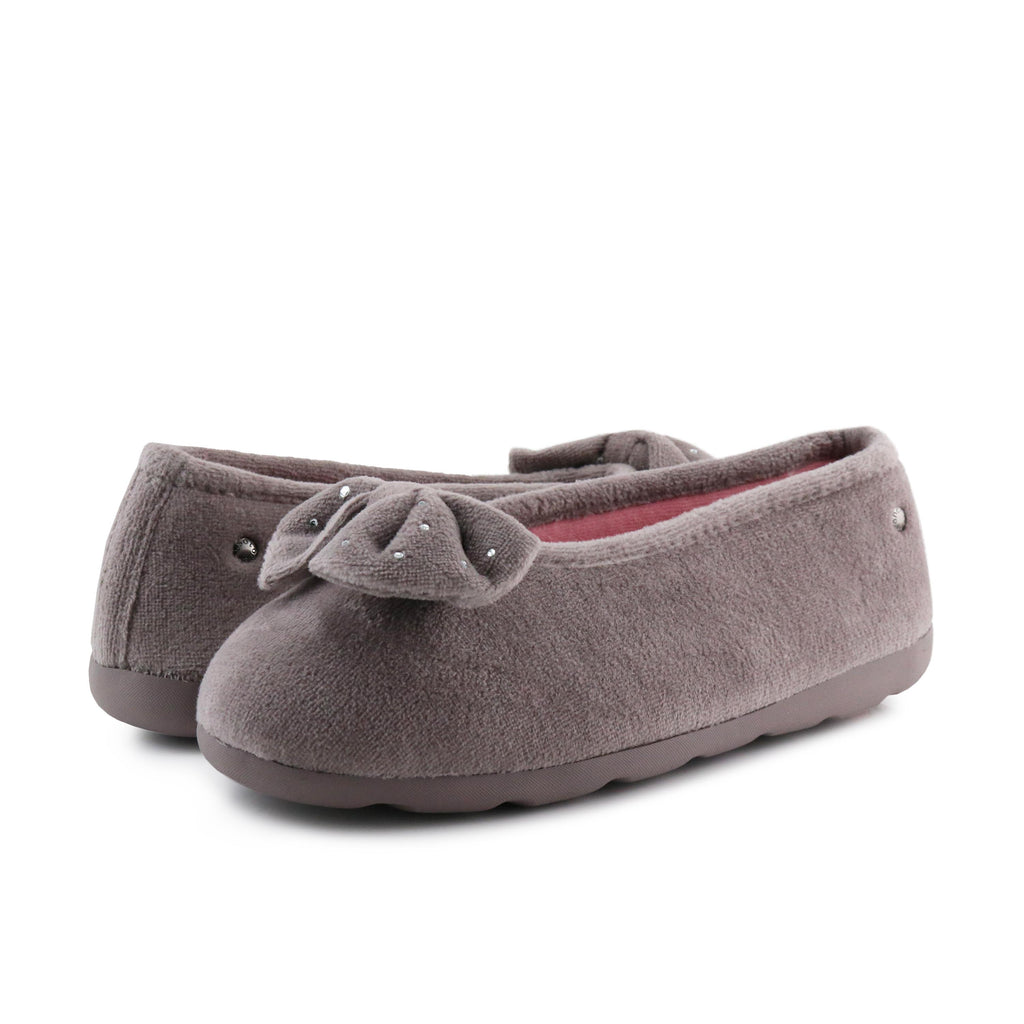 Zapatilla para casa cerrada taupe 97262 de Isotoner - 97262-115-2.jpg