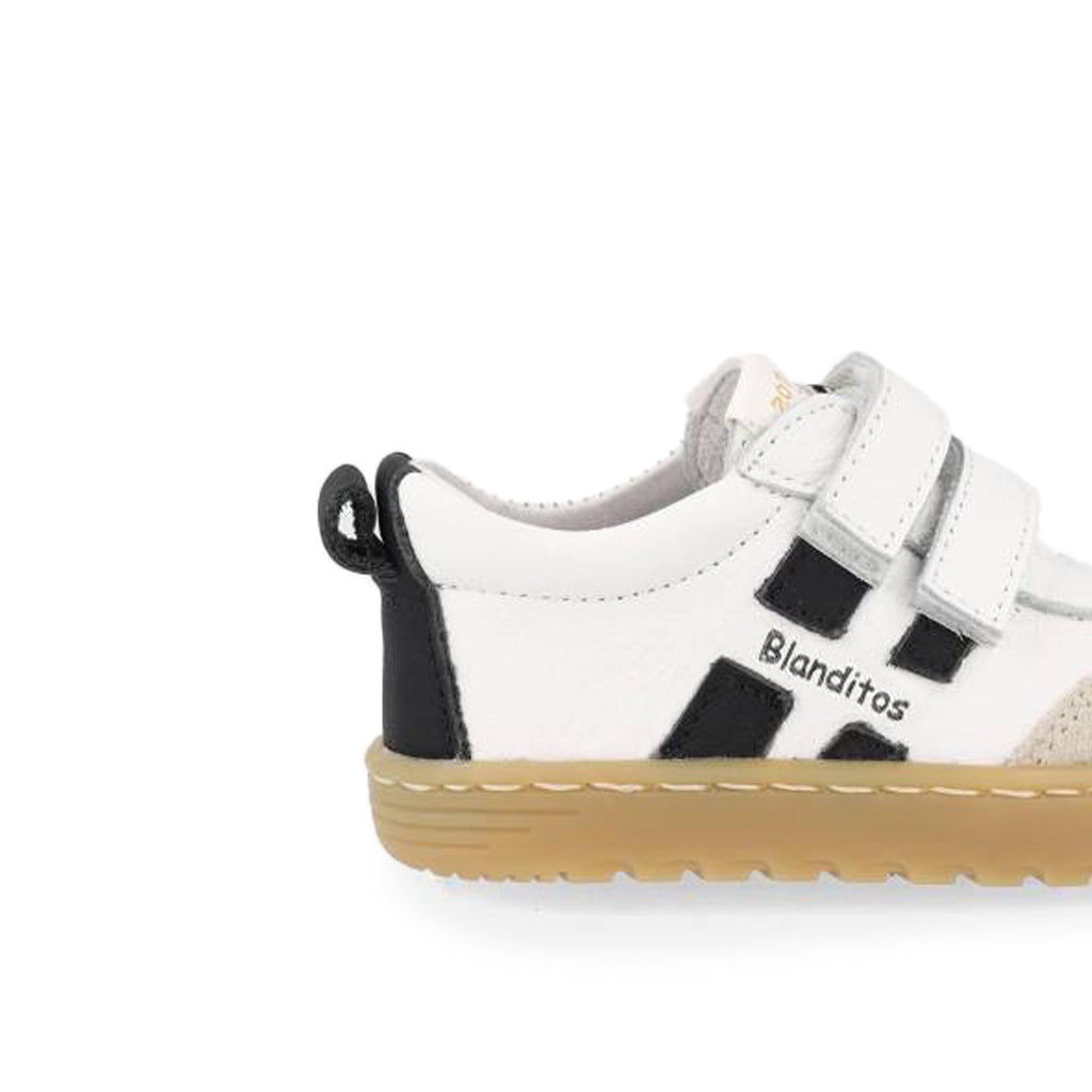 Deportiva barefoot blanco/negro con velcro LISBOA Blanditos - LISBOA-385-5.jpg