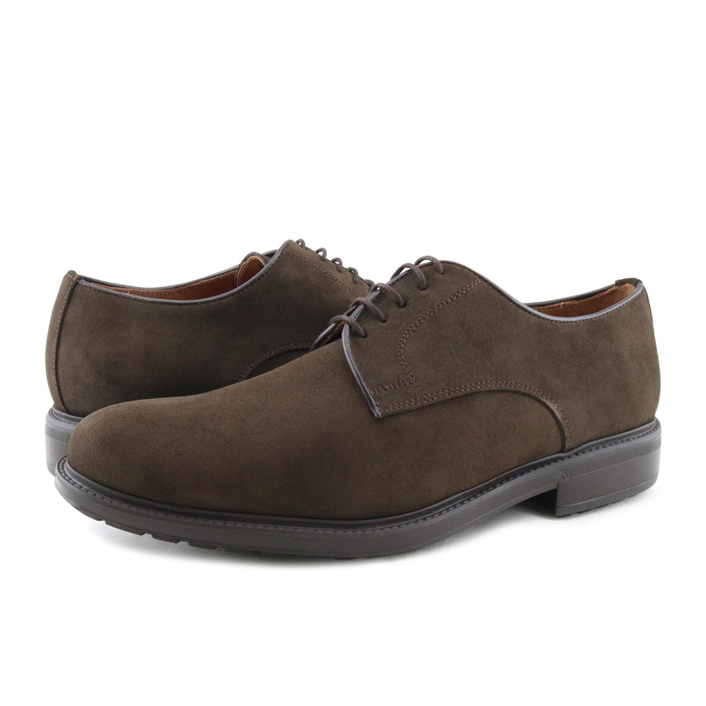 Blucher liso elegante ante marrón con cordón 980442 Jeromín - 980442-26-2.jpg