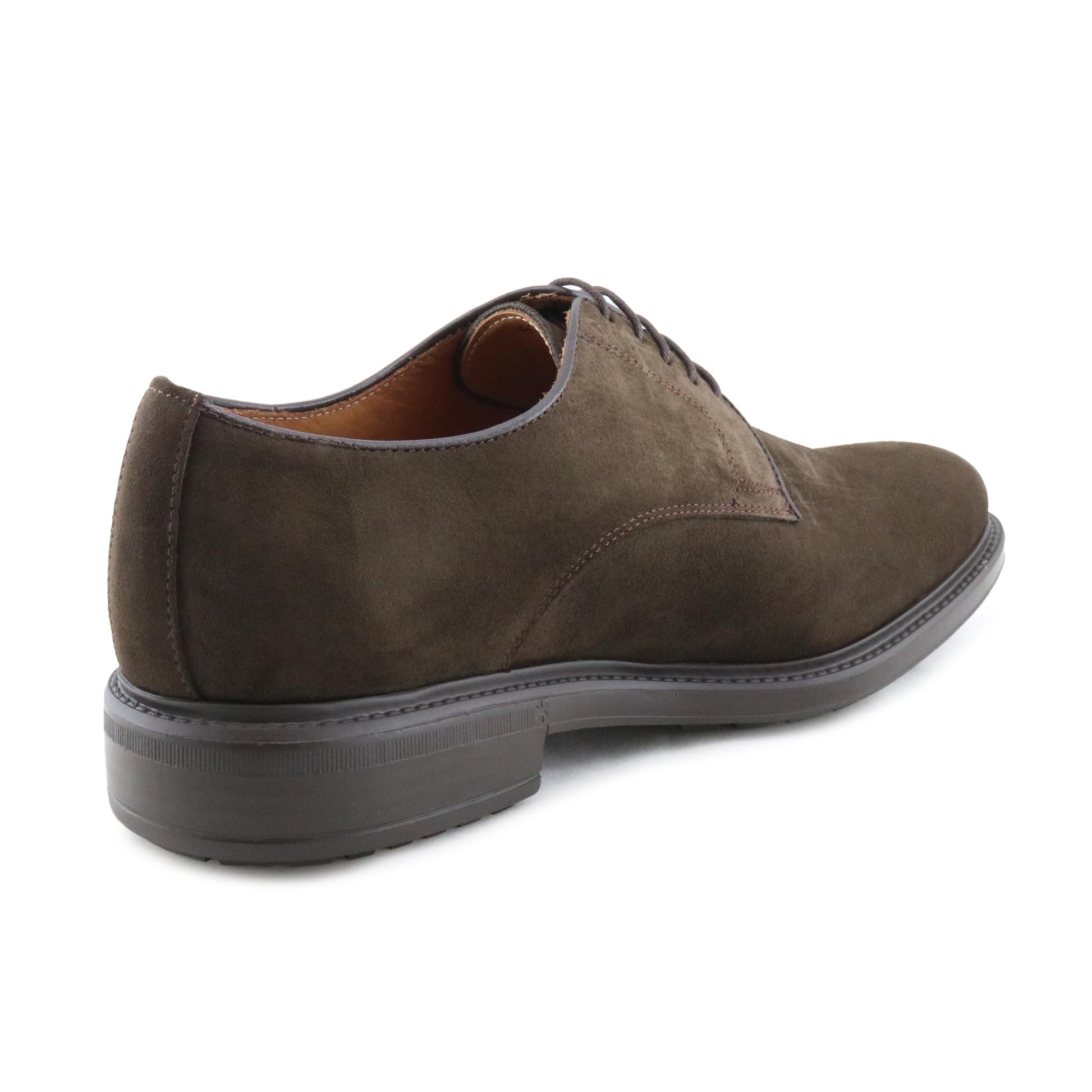 Blucher liso elegante ante marrón con cordón 980442 Jeromín - 980442-26-3.jpg