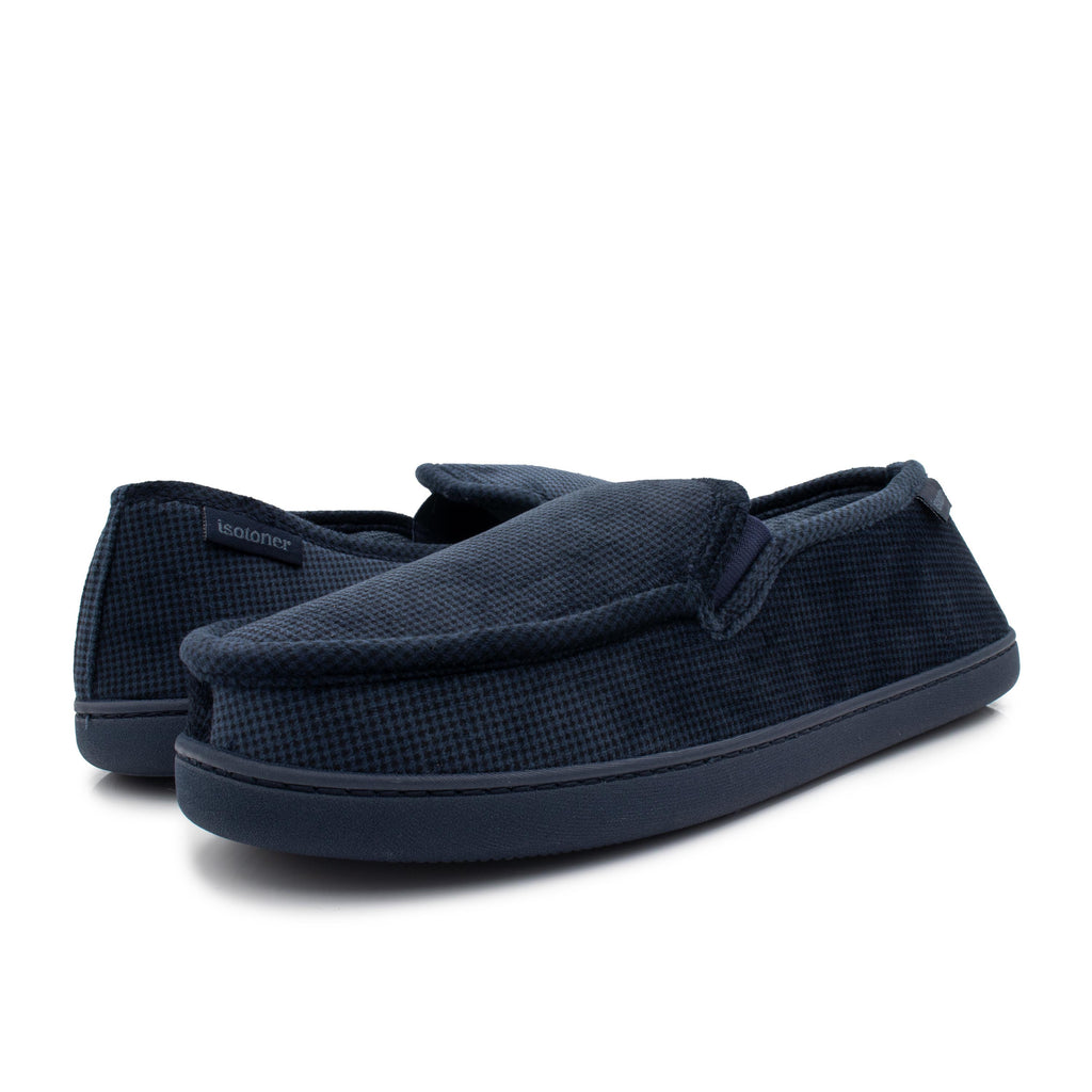 Zapatilla para casa cerrada azul 98095 de Isotoner - 98095-7-2.jpg