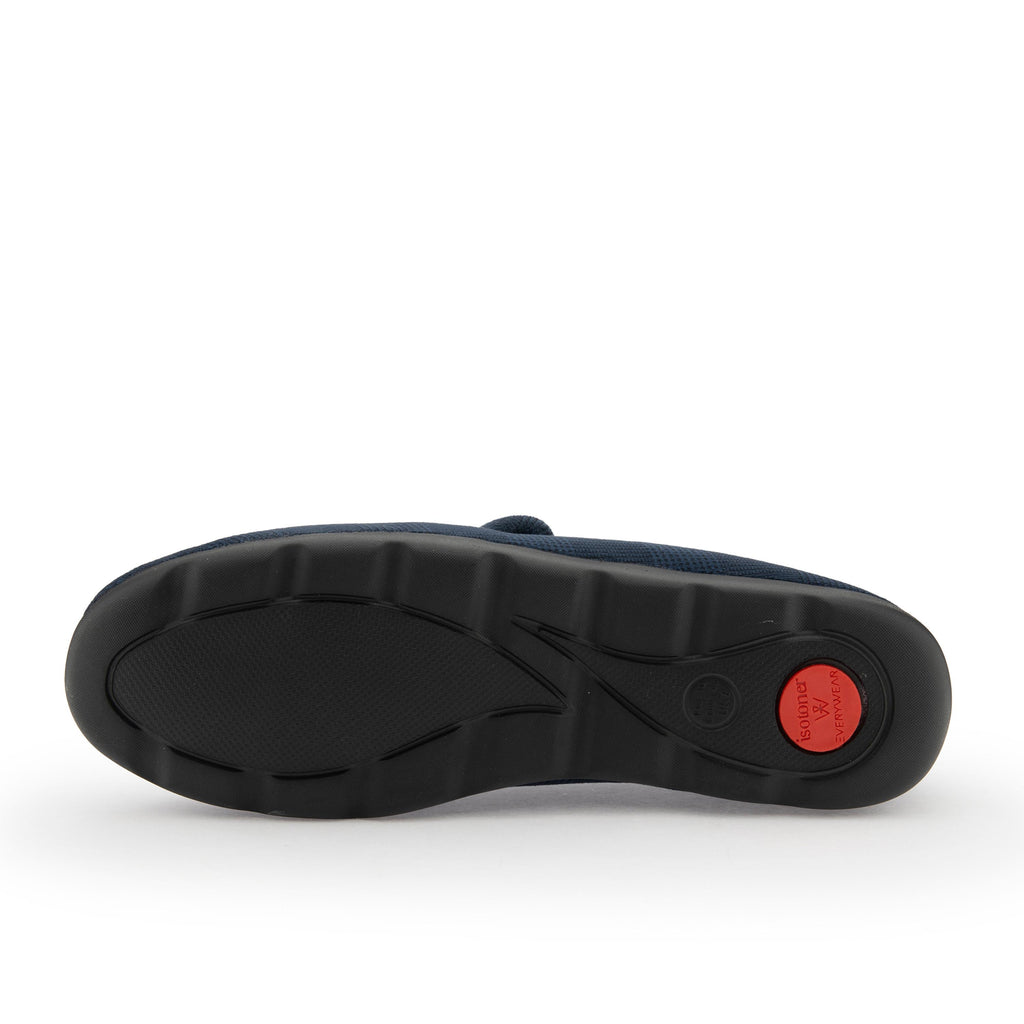 Zapatilla para casa cerrada azul 98121 de Isotoner - 98121-7-4.jpg