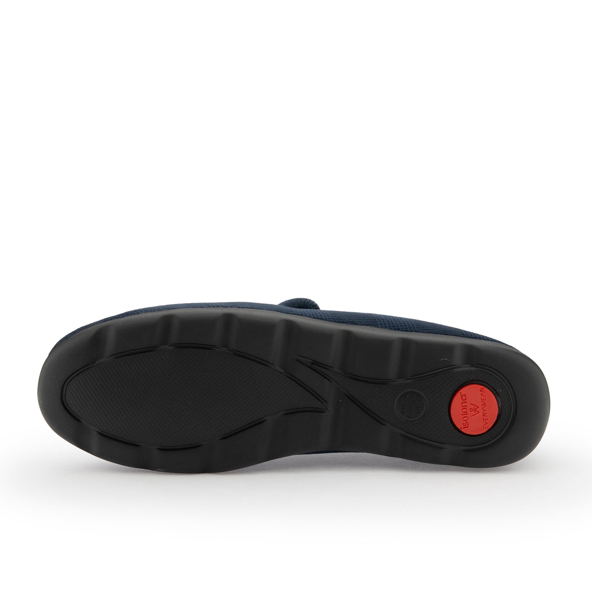 Zapatilla para casa cerrada azul 98121 de Isotoner - 98121-7-4.jpg