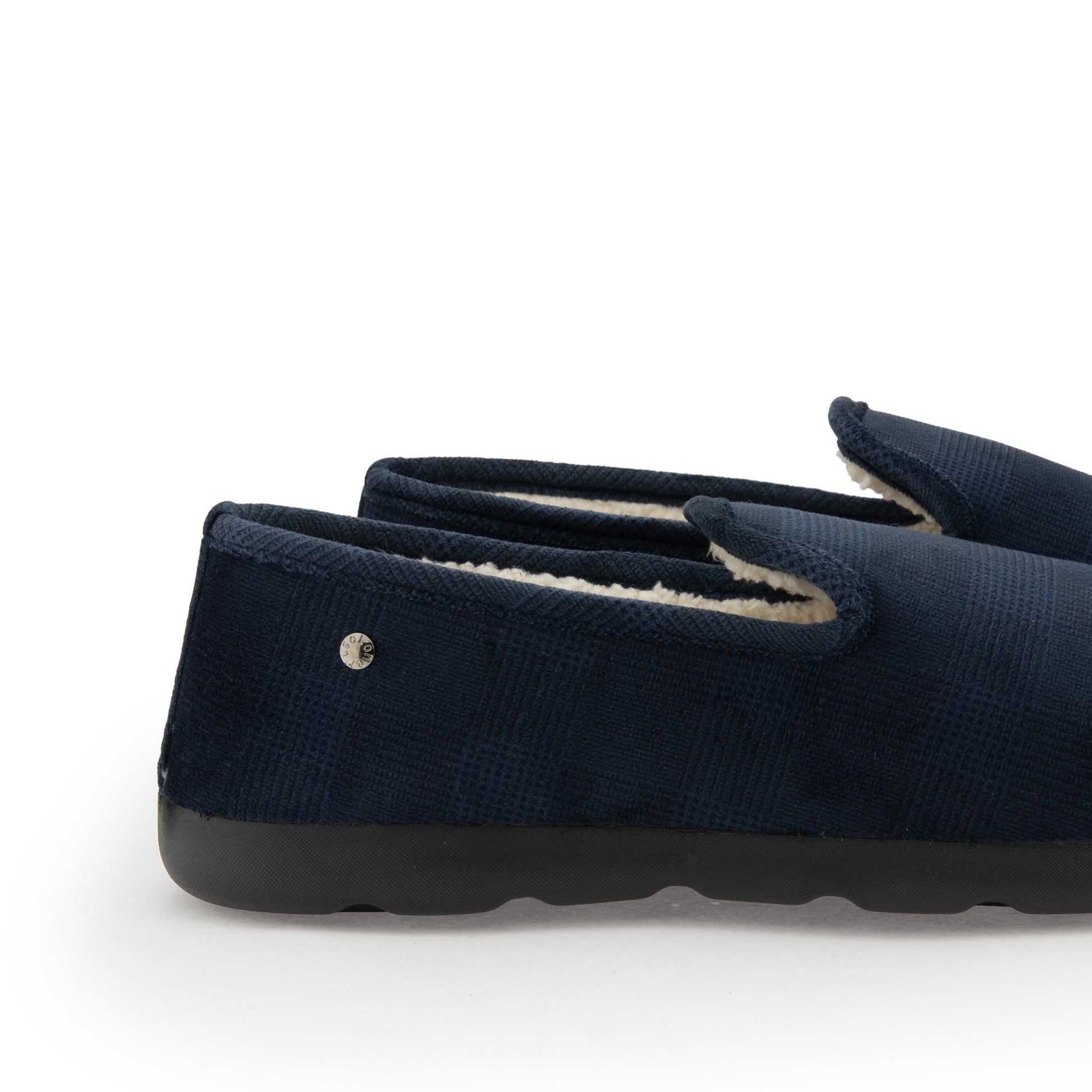 Zapatilla para casa cerrada azul 98121 de Isotoner - 98121-7-5.jpg