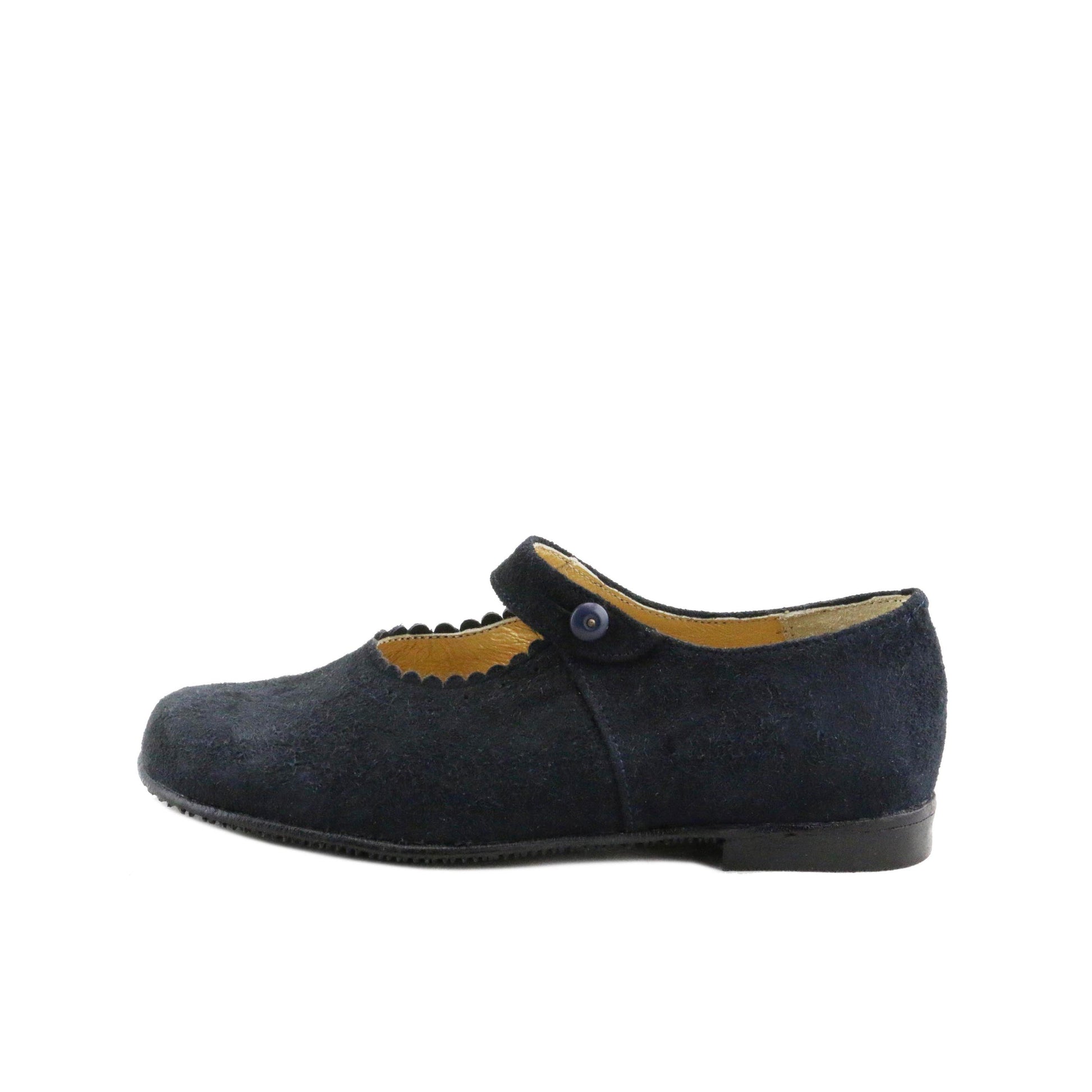 Mercedita serraje azul con botón 9854 de Jeromín - 9854-27-1.jpg