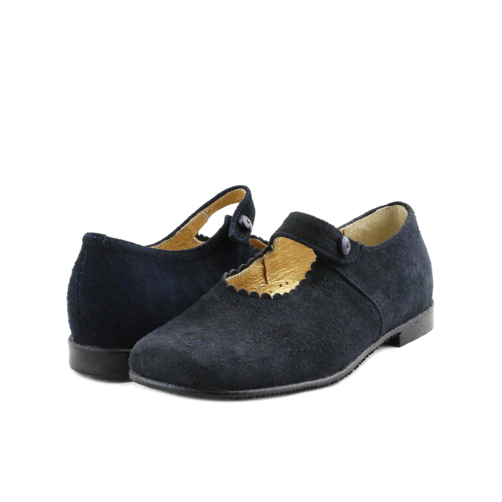 Mercedita serraje azul con botón 9854 de Jeromín - 9854-27-2.jpg