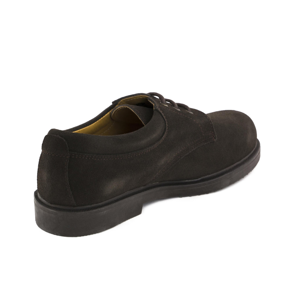 Blucher liso elegante ante marrón con cordón 51 Jeromín - 51-26-3.jpg