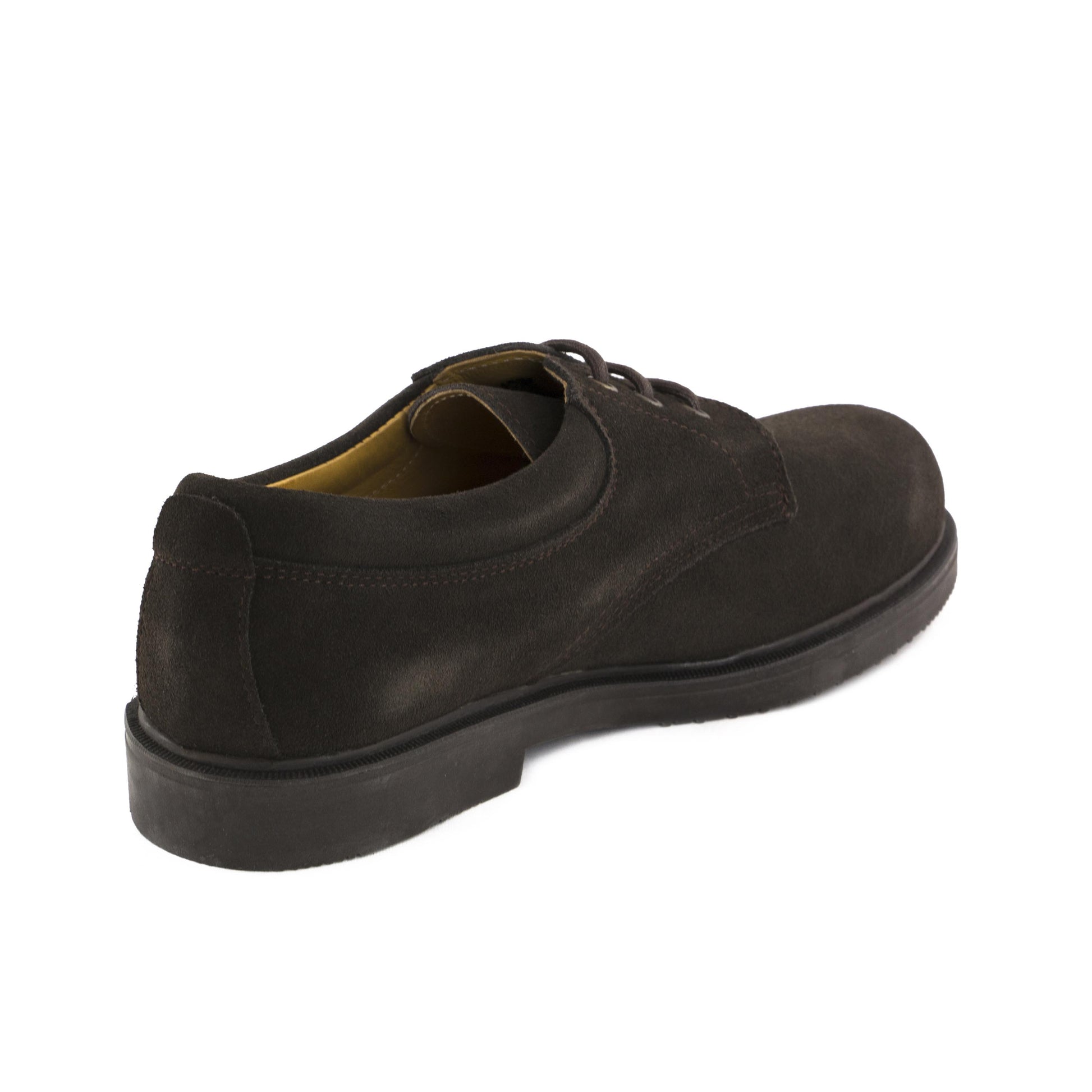 Blucher liso elegante ante marrón con cordón 51 Jeromín - 51-26-3.jpg