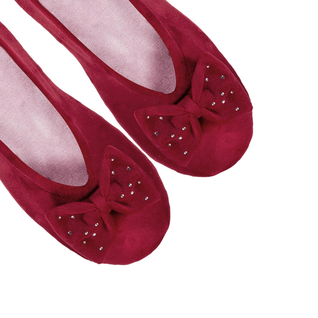 Zapatilla para casa cerrada burdeos 99338 de Isotoner - 99338-13-6.jpg