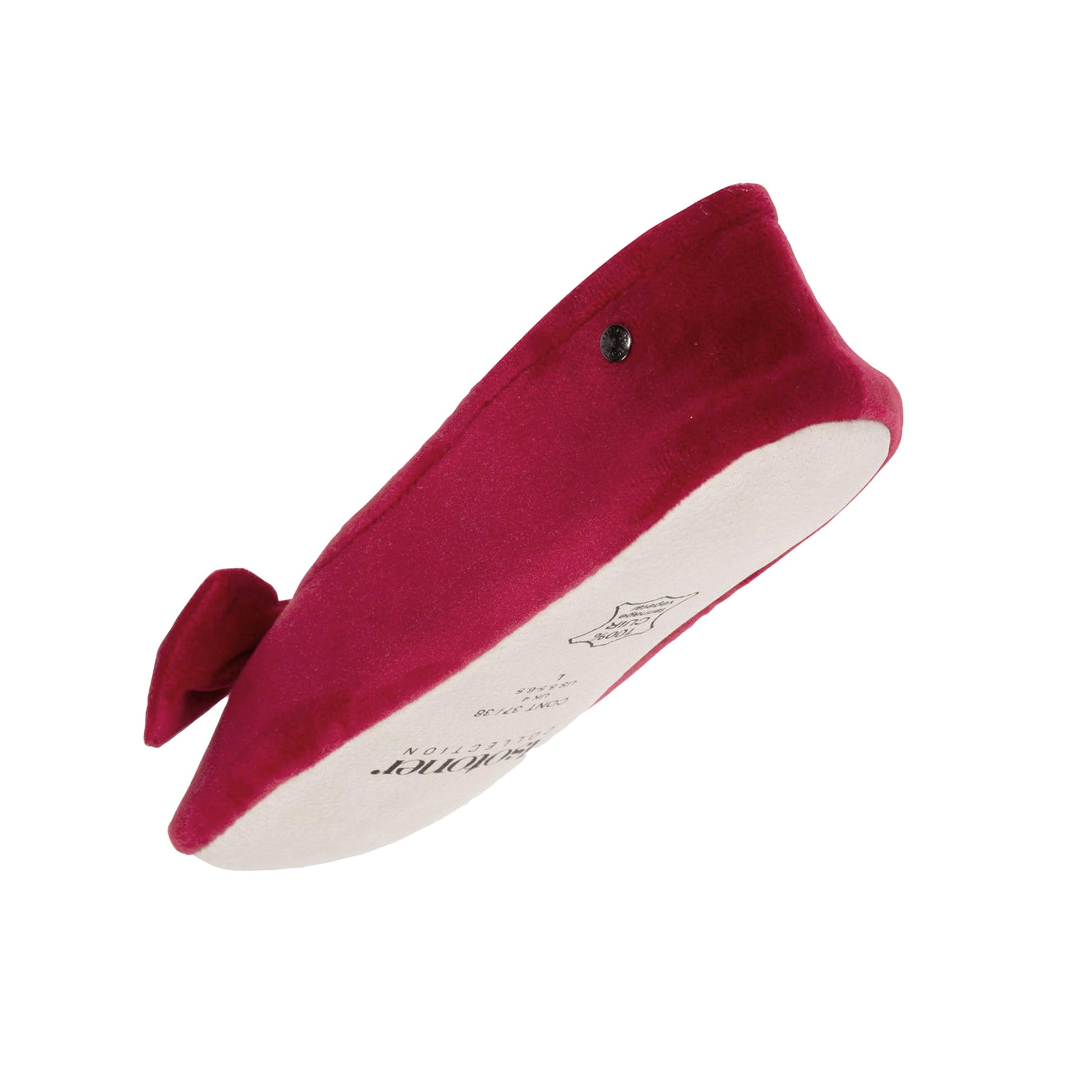 Zapatilla para casa cerrada burdeos 99338 de Isotoner - 99338-13-3.jpg