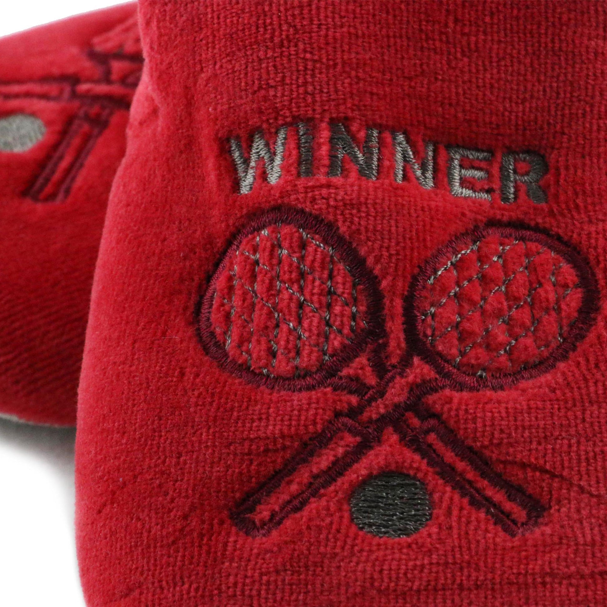 Zapatilla para casa cerrada rojo 99376 de Isotoner - 99376-11-6.jpg