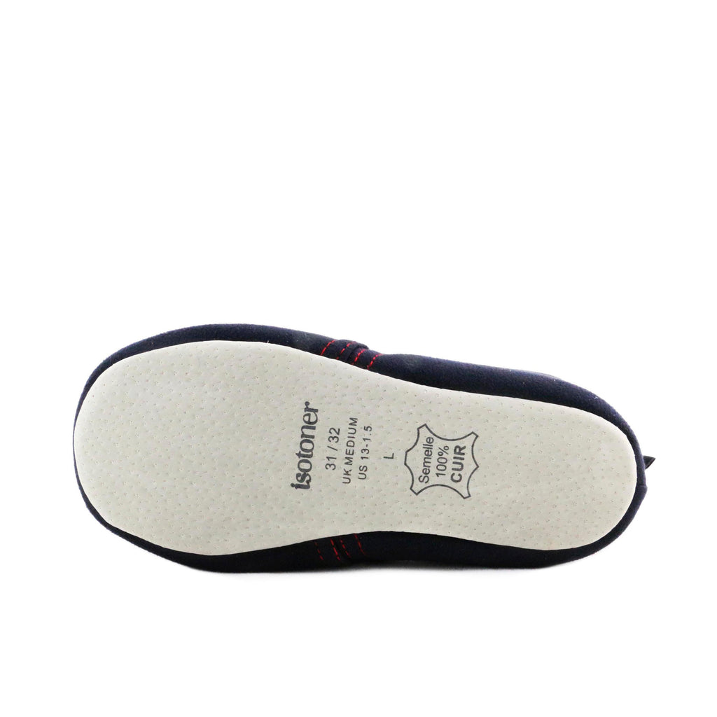 Zapatilla para casa cerrada negro 99414 de Isotoner - 99414-20-4.jpg