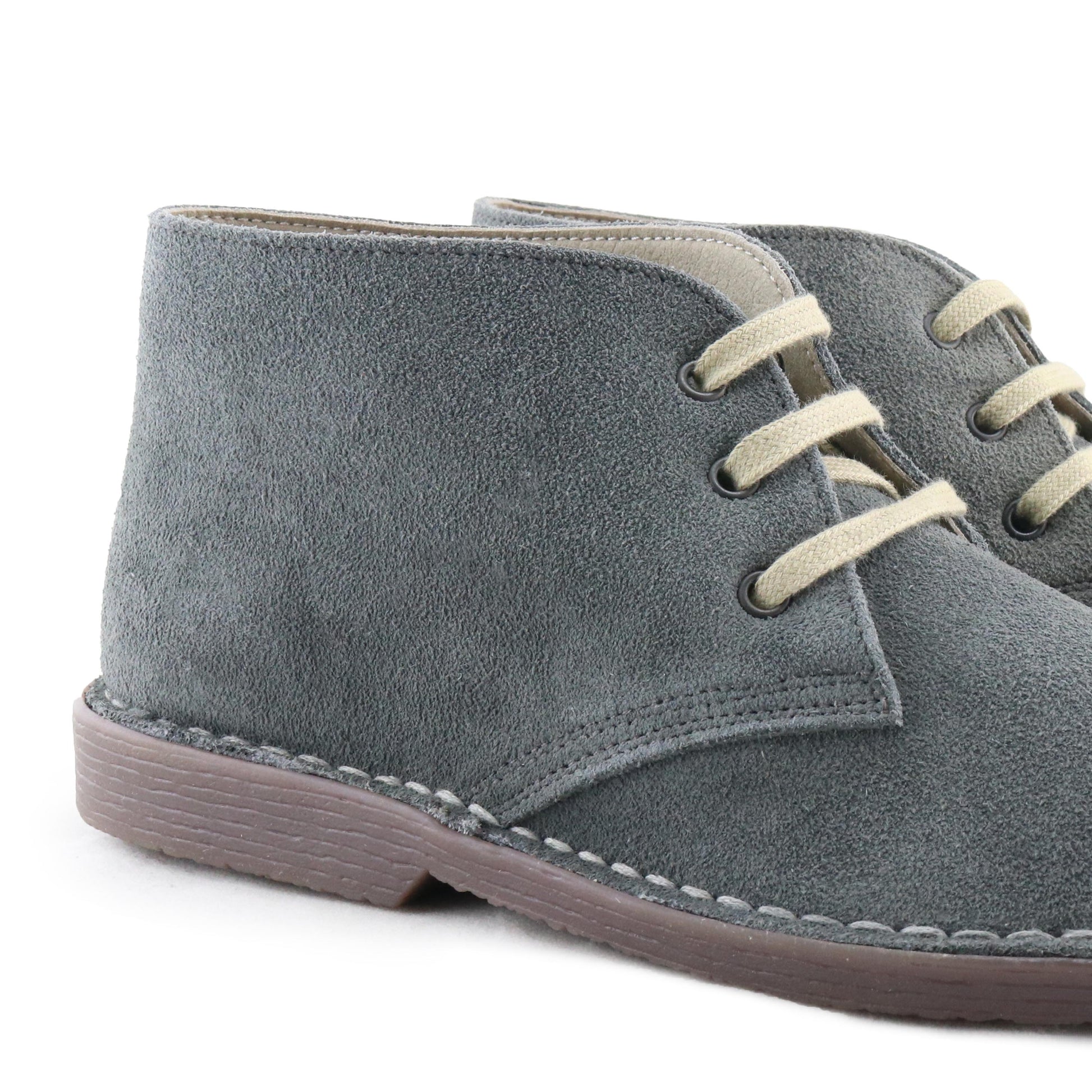 Bota serraje gris con cordón 28 de Jeromín - 28-121-5.jpg