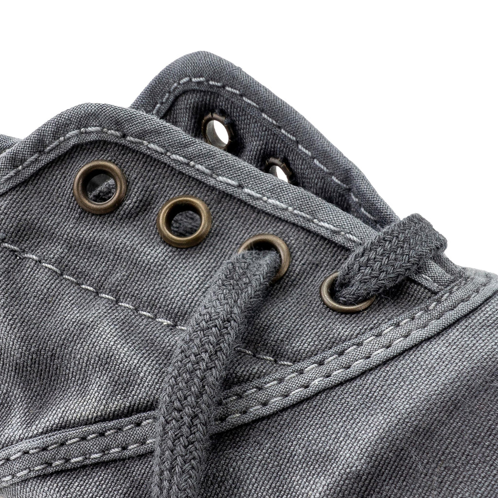 Zapatilla gris de cordón y elástico LONA3102 Natural World - LONA3102-131-6.jpg