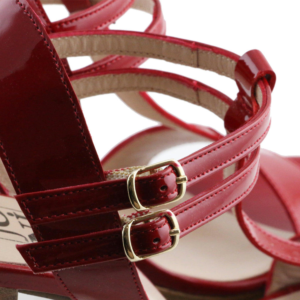 Sandalia con tacón charol rojo con hebilla 6425 de Joni - 6425-64-6.jpg