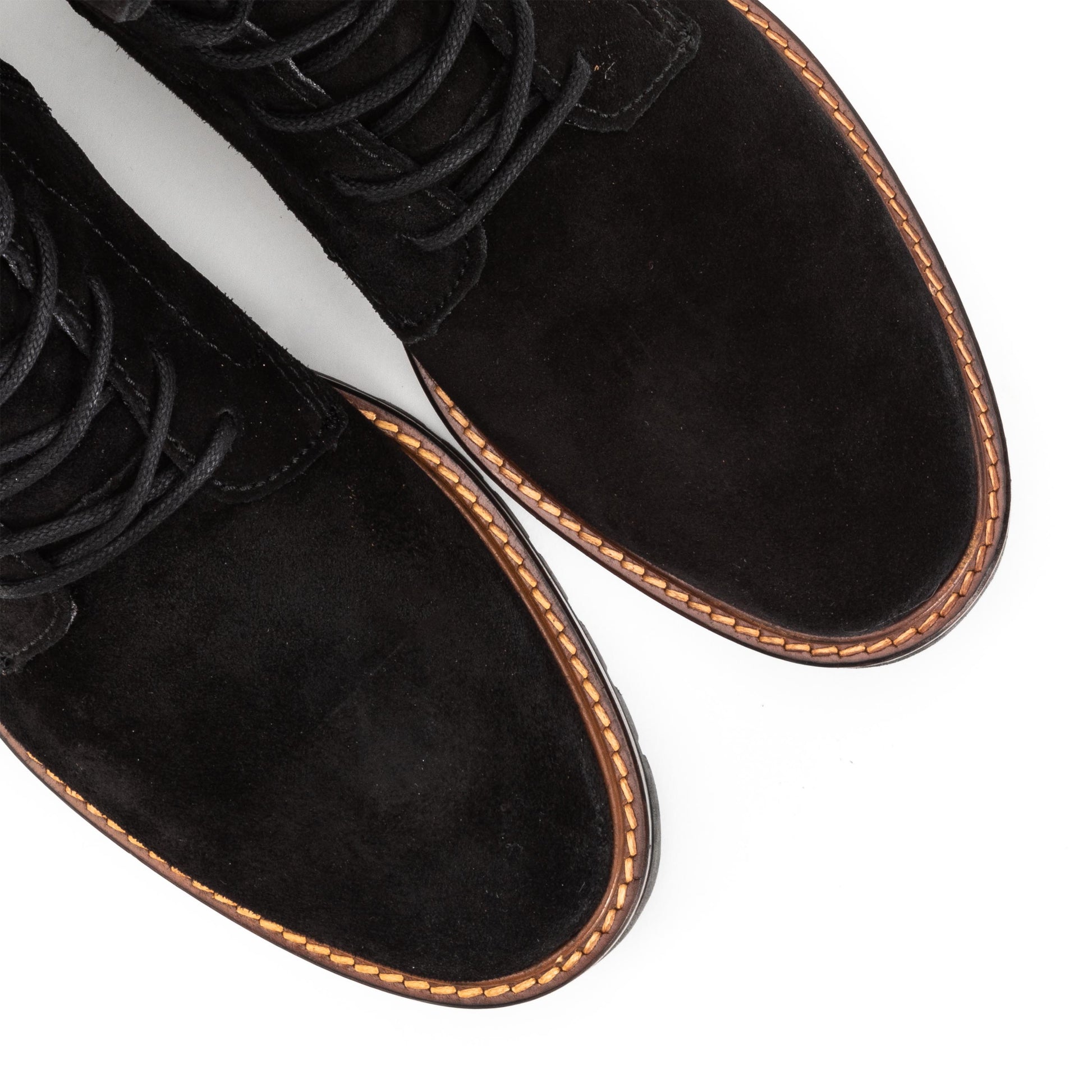 Bota ante negro con cordón y cremallera 2610 de Alpe - 2610-31-6.jpg