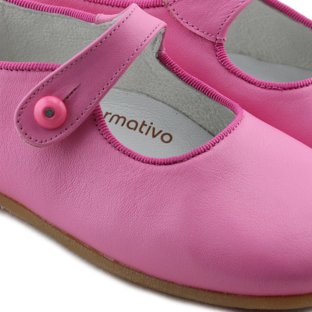 Mercedita rosa chicle con botón 3501 de Jeromín - 3501-102-6.jpg