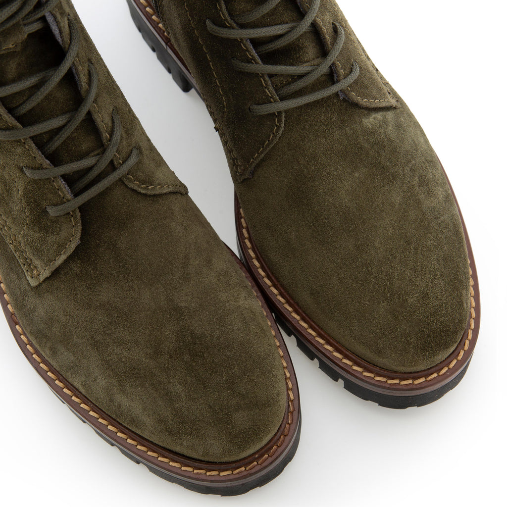 Bota oliva con cordón y cremallera 2610 de Alpe - 2610-453-6.jpg