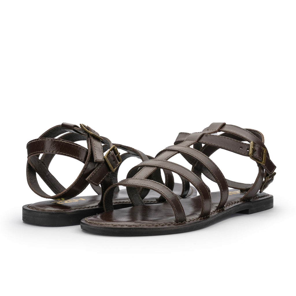 Sandalia plana marrón con hebilla XENA de 220V - XENA-12-2.jpg
