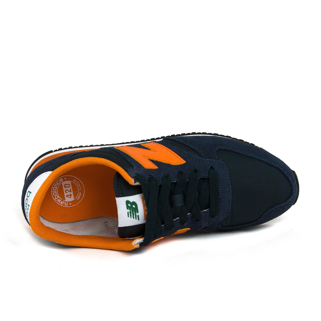 Deportiva azul con cordón U420 de New Balance - U420-7NNARANJA-6.jpg
