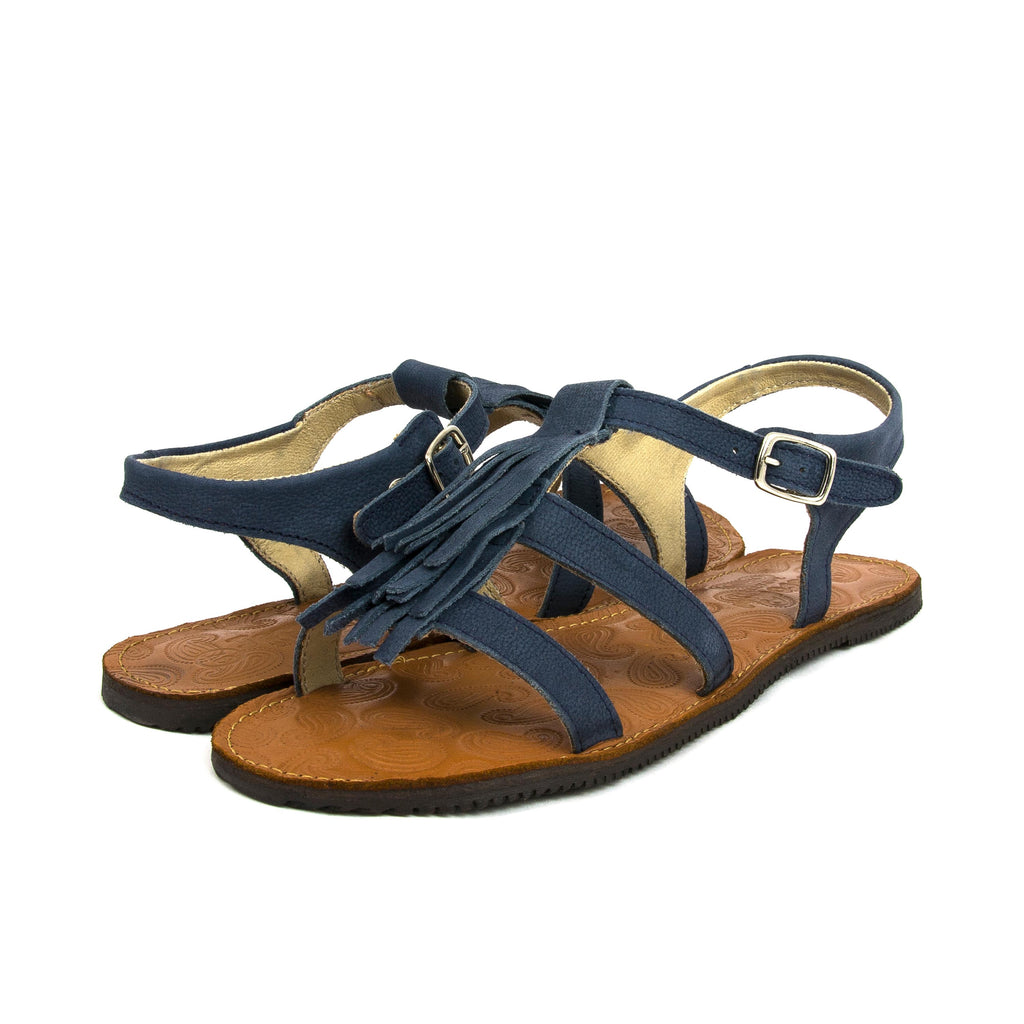 Sandalia plana nobuk azul con hebilla ANACONDA Jeromín - ANACONDA-34-2.jpg