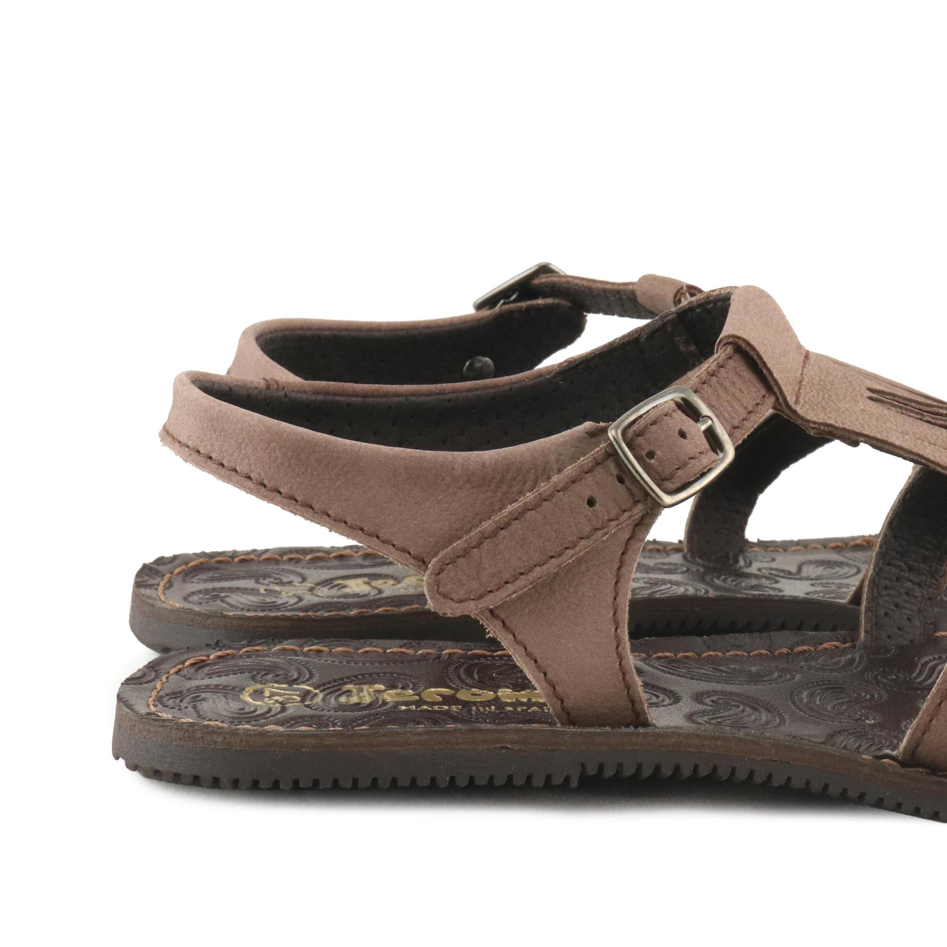 Sandalia plana nobuk marrón con hebilla ANACONDA Jeromín - ANACONDA-36-5.jpg