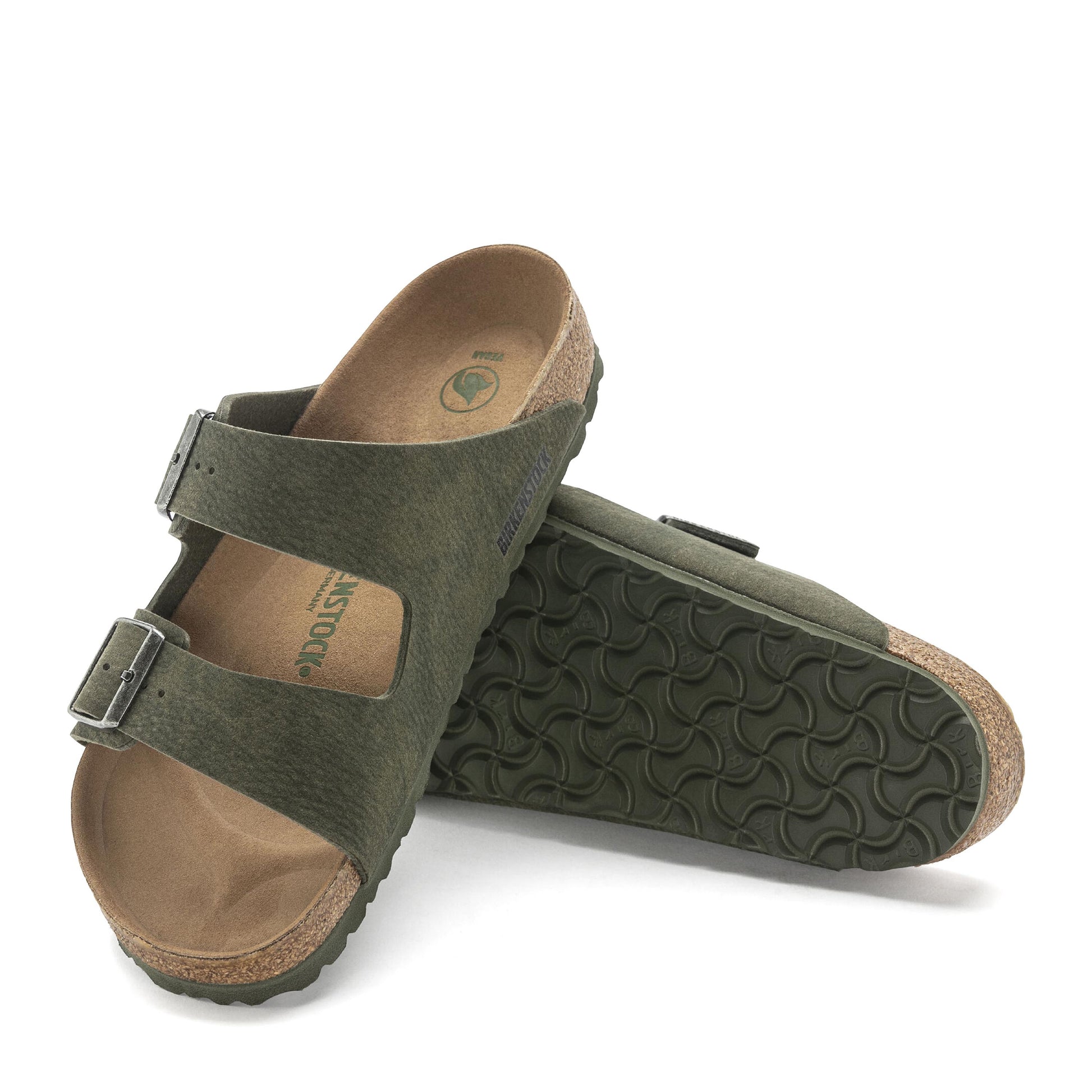 Sandalia plana nobuk verde ARIZONA de Birkenstock - ARIZONA-76-6.jpg