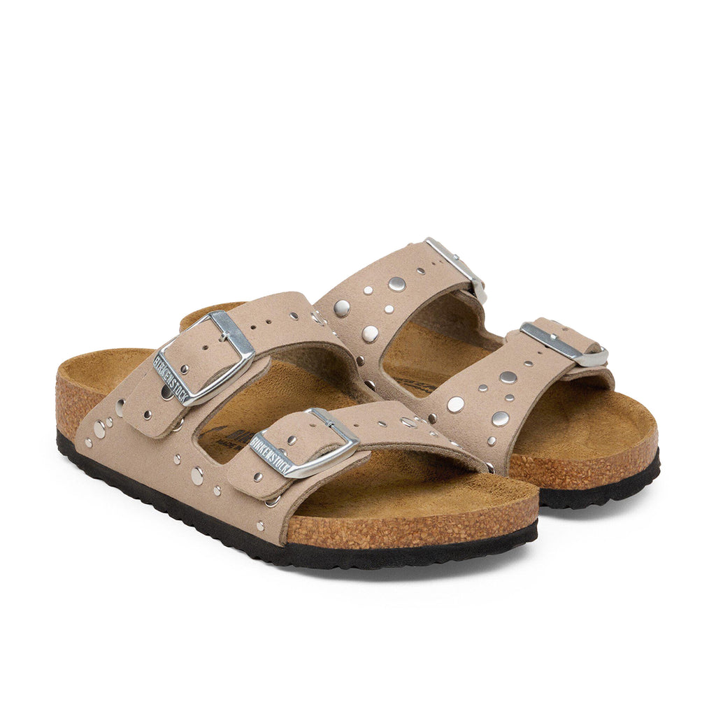 Sandalia grey taupe ARIZONARIVETKIDS Birkenstock