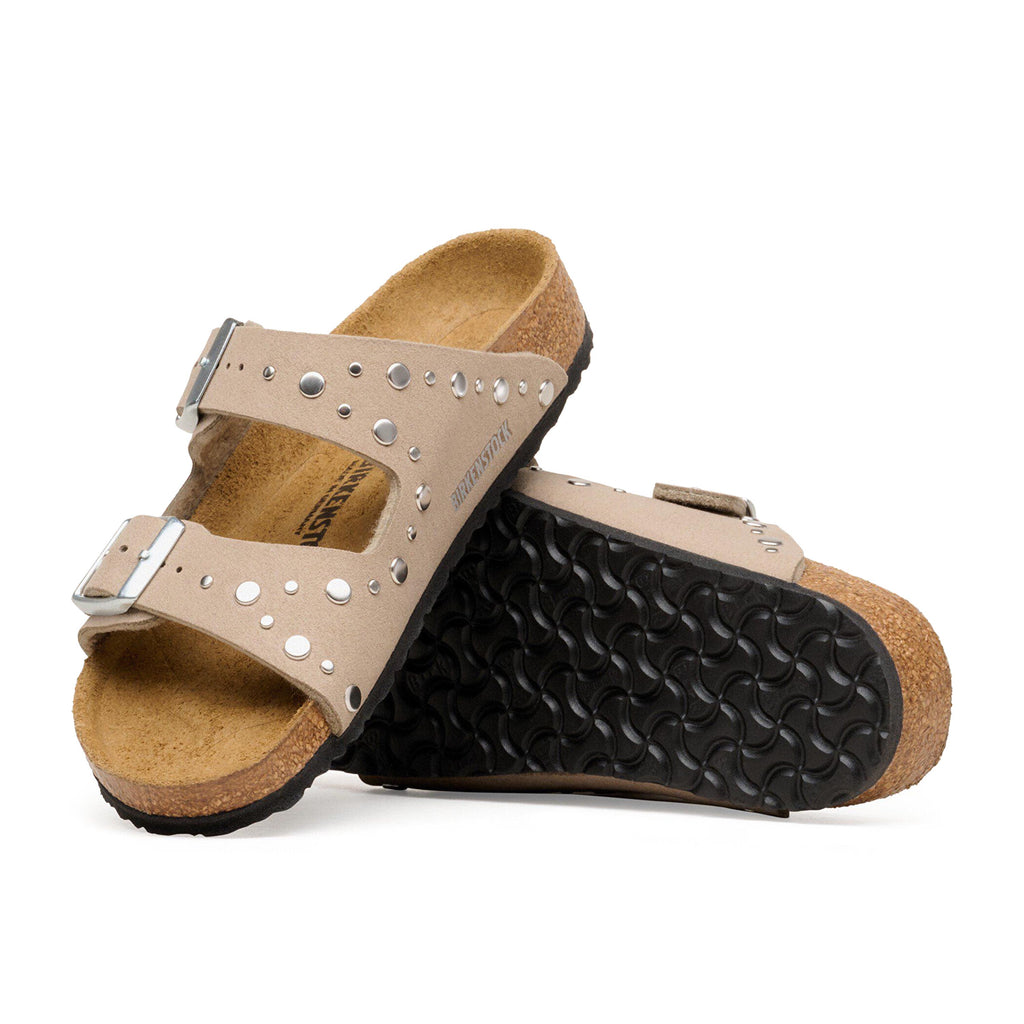 Sandalia grey taupe ARIZONARIVETKIDS Birkenstock