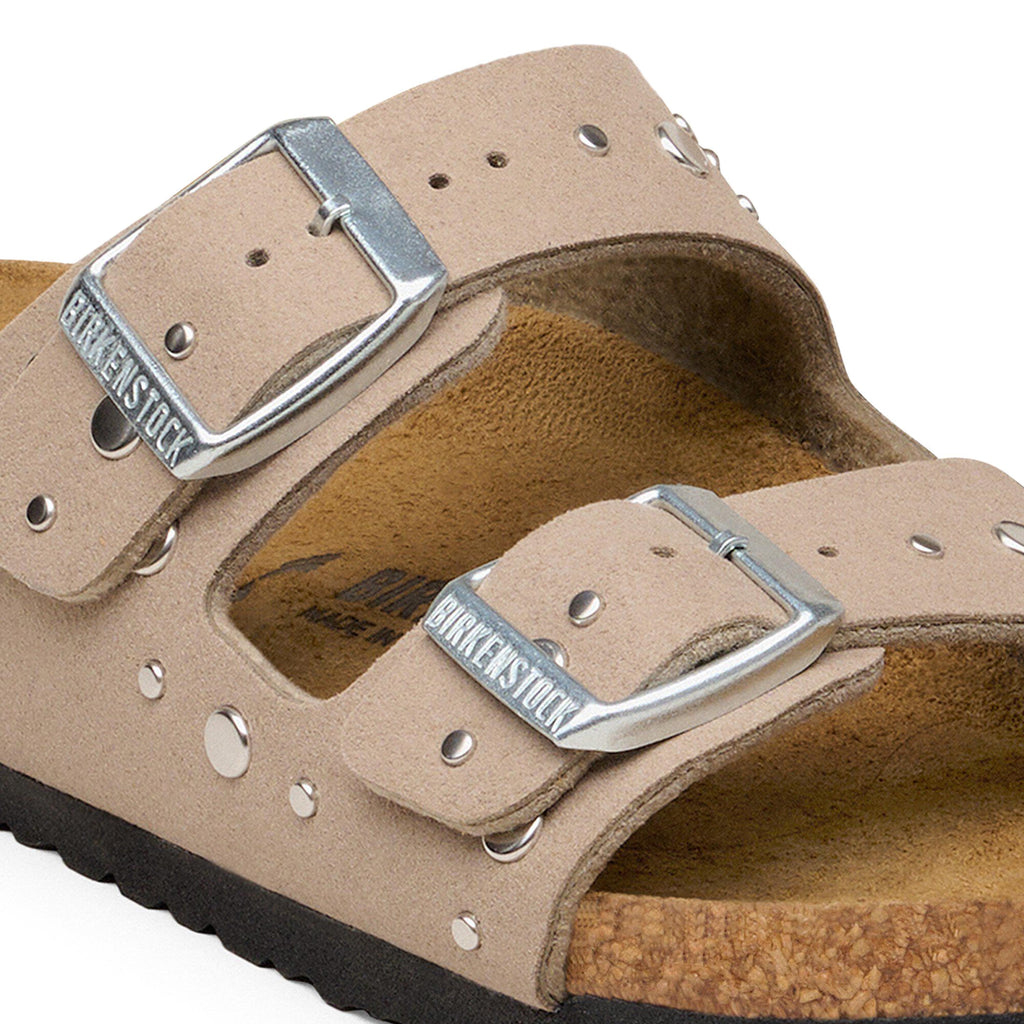 Sandalia grey taupe ARIZONARIVETKIDS Birkenstock