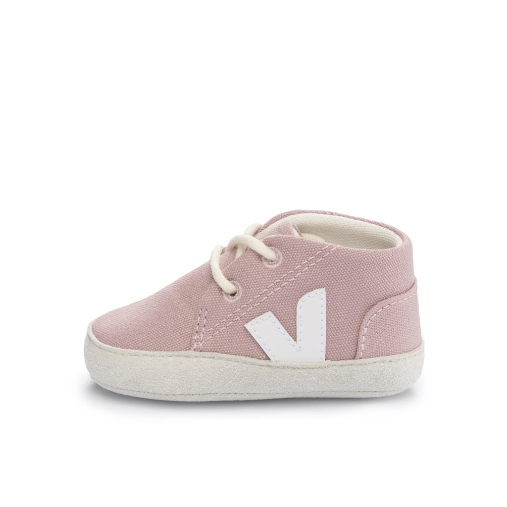 Bota rosa con cordón BABYCANVAS de Veja - BABYCANVAS-10-1.jpg