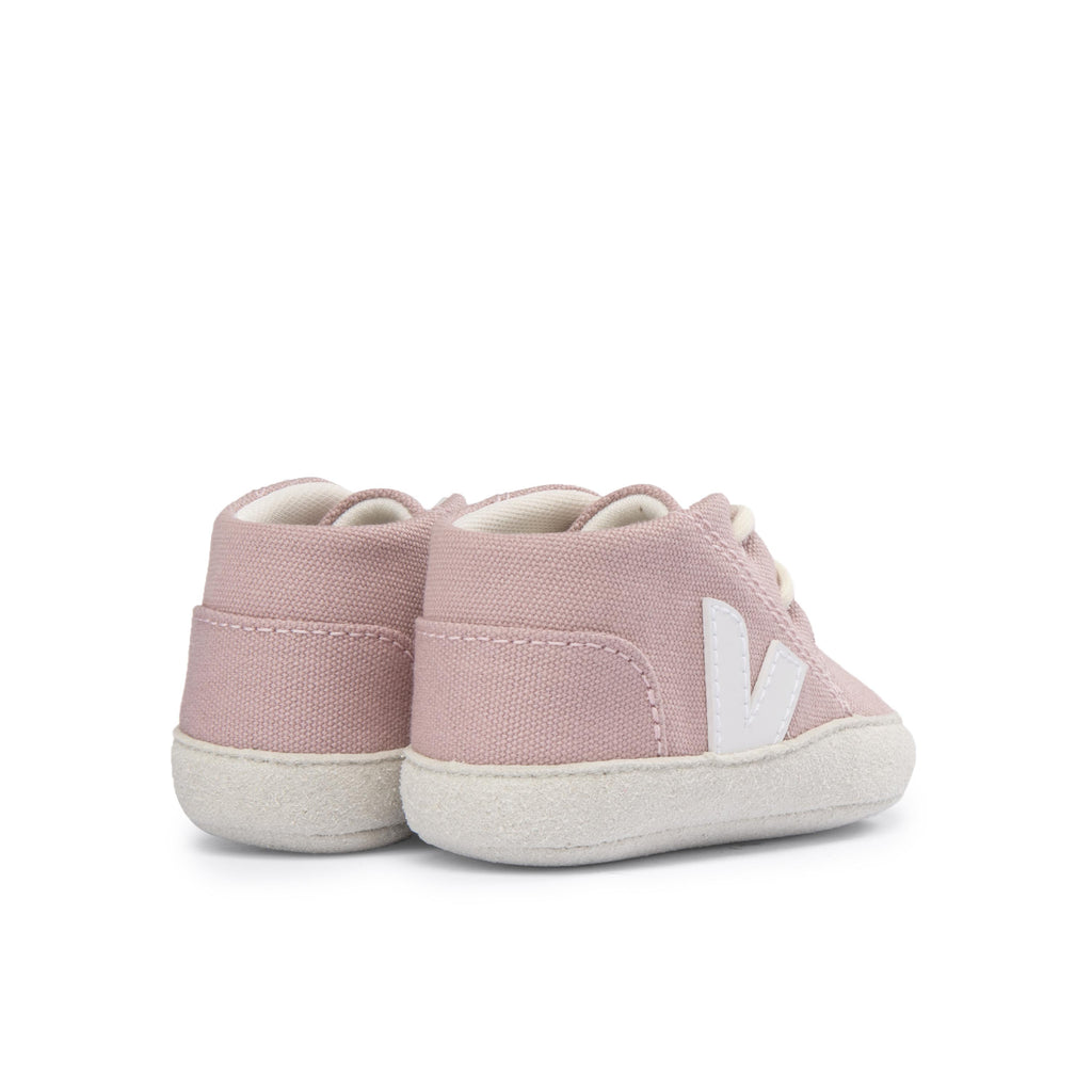 Bota rosa con cordón BABYCANVAS de Veja - BABYCANVAS-10-2.jpg