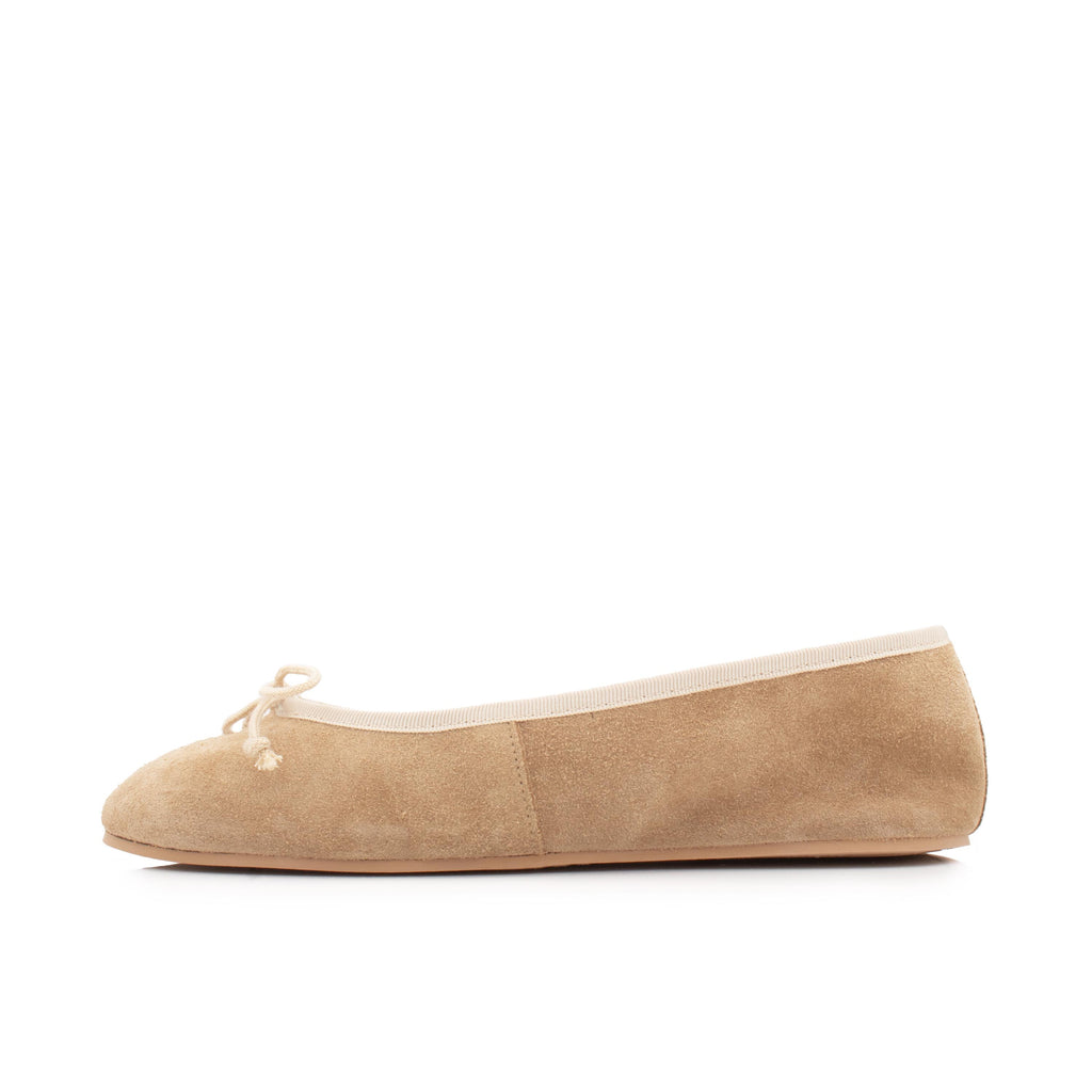 Bailarina serraje taupe BALLET Jeromín