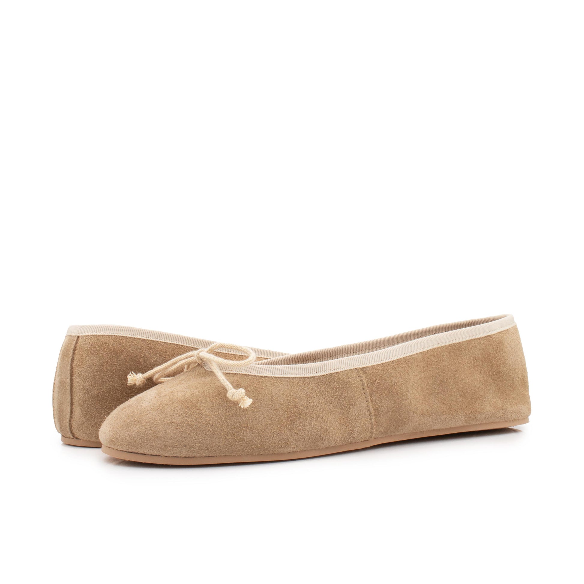 Bailarina serraje taupe BALLET Jeromín