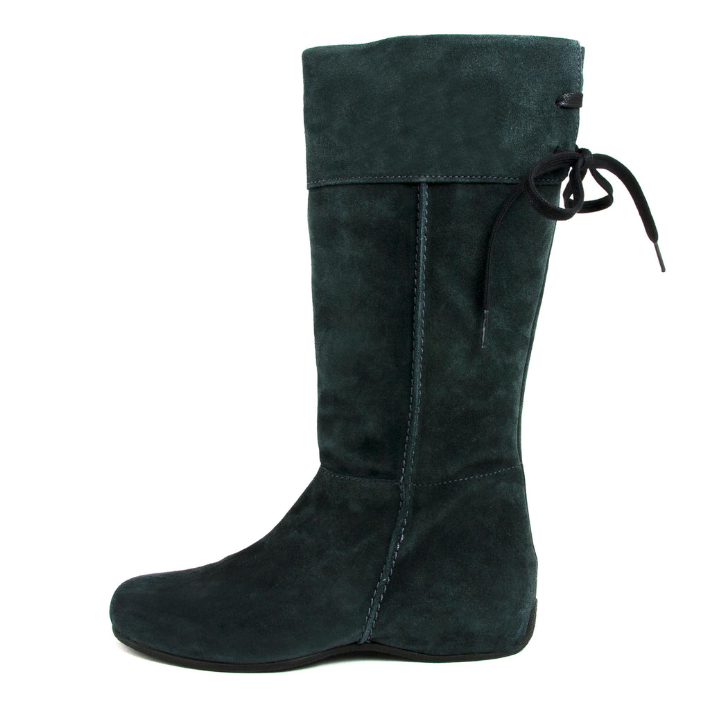 Bota serraje gris con cremallera BANDIDA de Jeromín - BANDIDA-121-1.jpg