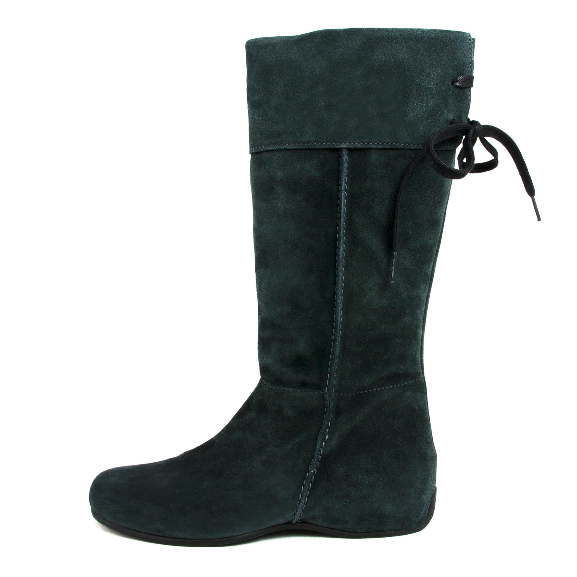 Bota serraje gris con cremallera BANDIDA de Jeromín - BANDIDA-121-1.jpg