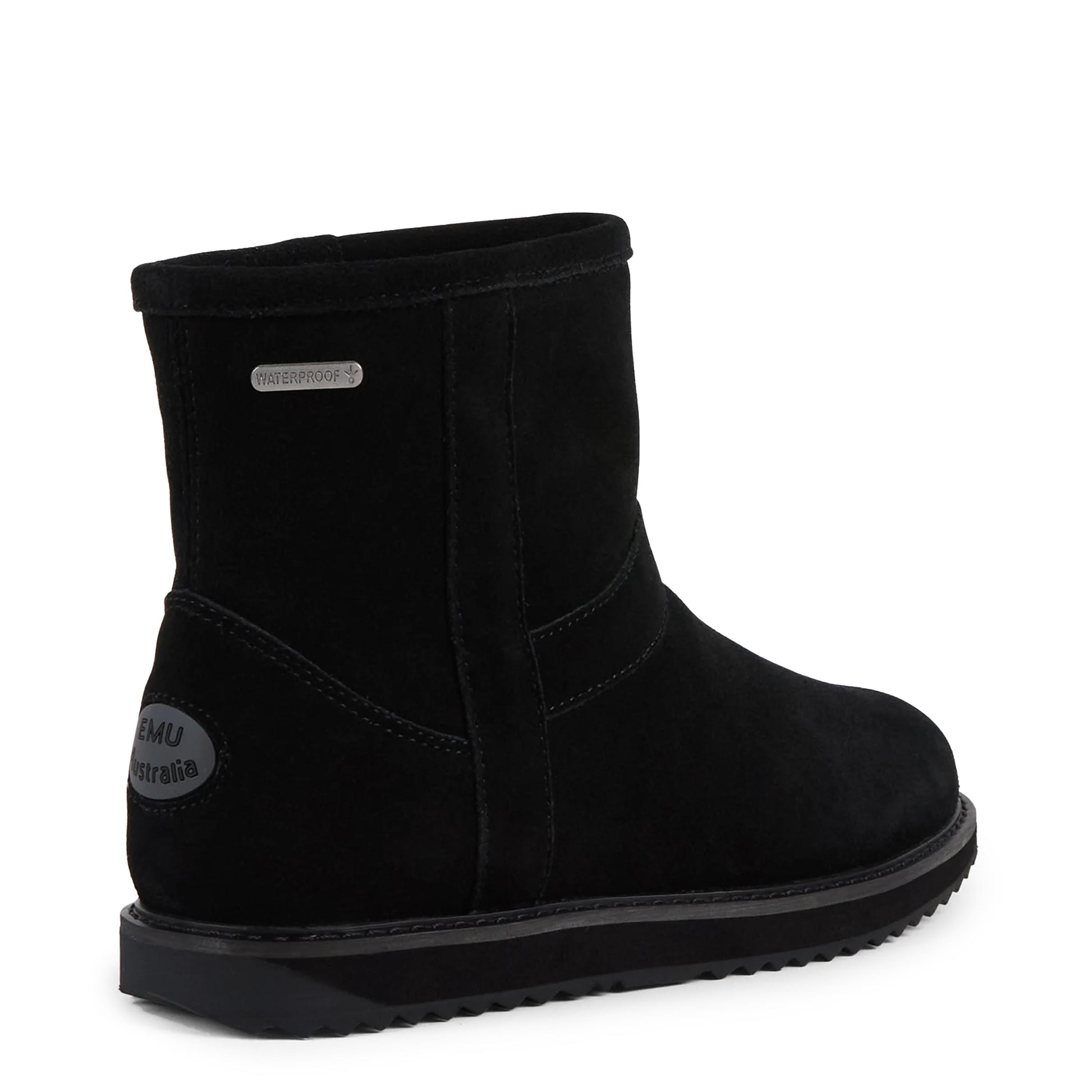 Bota australiana serraje negro forrada BANKS de Emu