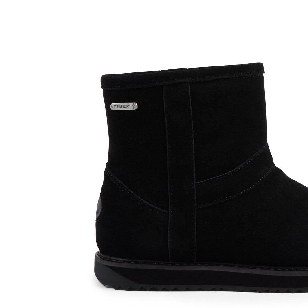 Bota australiana serraje negro forrada BANKS de Emu