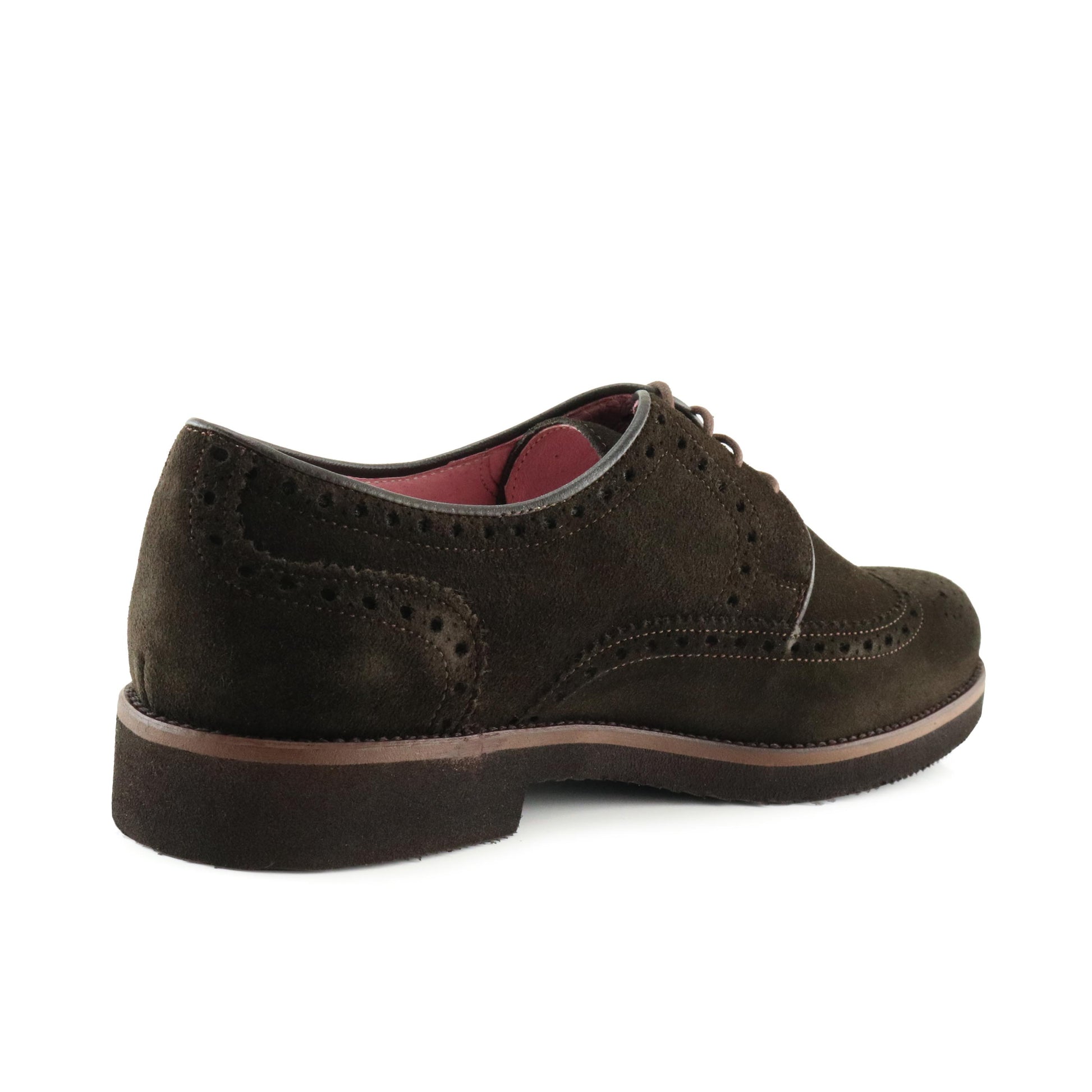 Blucher picado ante marrón con cordón BARBARA Castellano - BARBARA-26-3.jpg