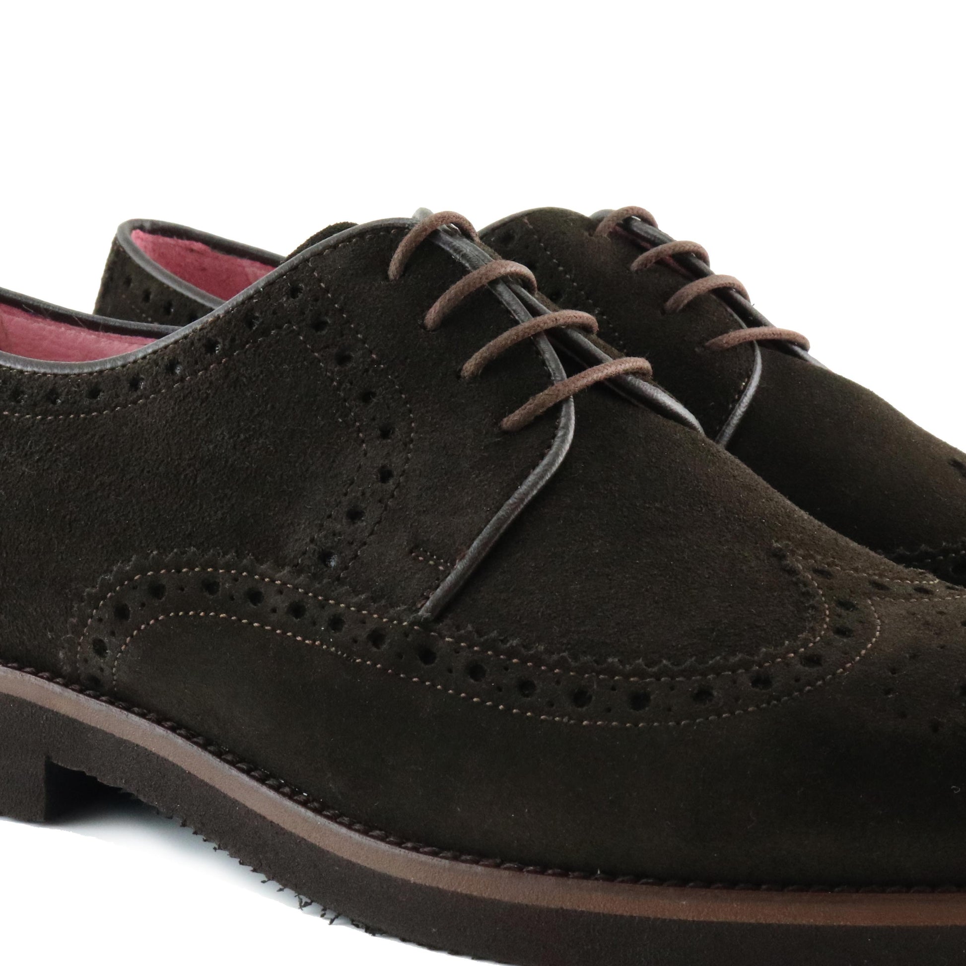 Blucher picado ante marrón con cordón BARBARA Castellano - BARBARA-26-5.jpg