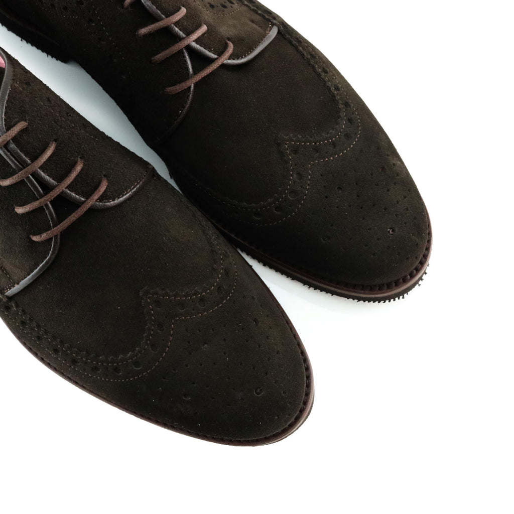 Blucher picado ante marrón con cordón BARBARA Castellano - BARBARA-26-6.jpg