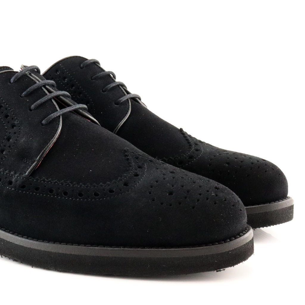 Blucher picado ante negro con cordón BARBARA Castellano - BARBARA-31-5.jpg