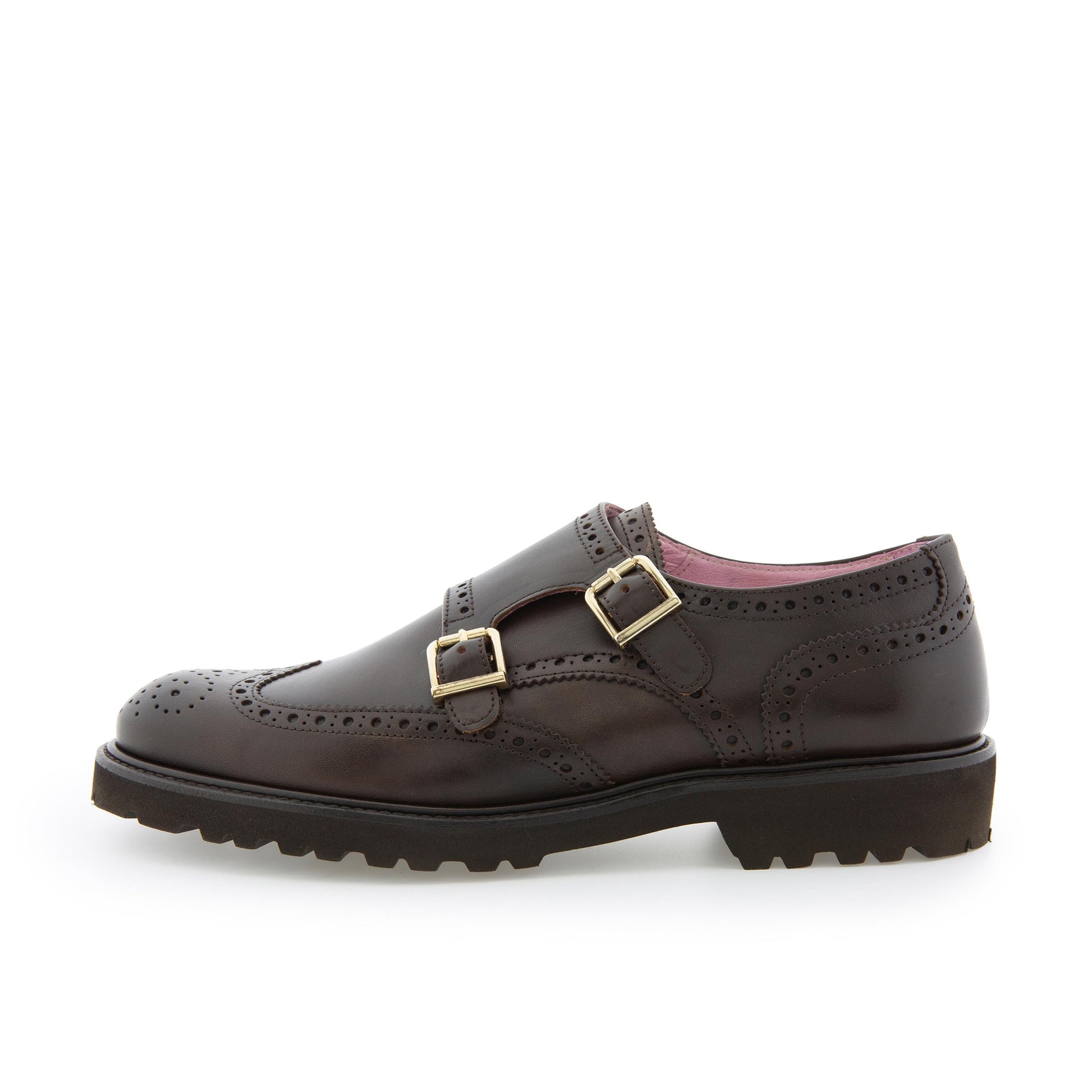Blucher liso marrón oscuro con hebilla BERTA Castellano - BERTA-62-1.jpg
