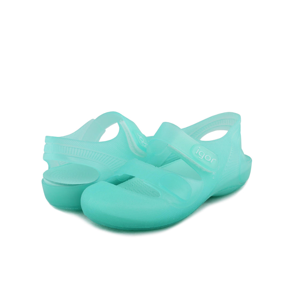 Cangrejera verde agua con velcro BONDI de Igor - BONDI-105-2.jpg