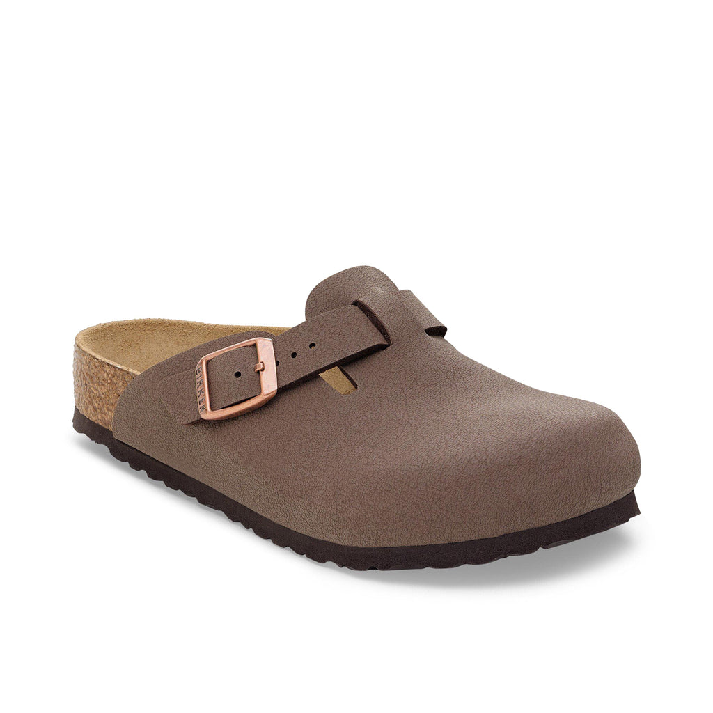 Zueco birko-flor nobuk marrón BOSTON Birkenstock