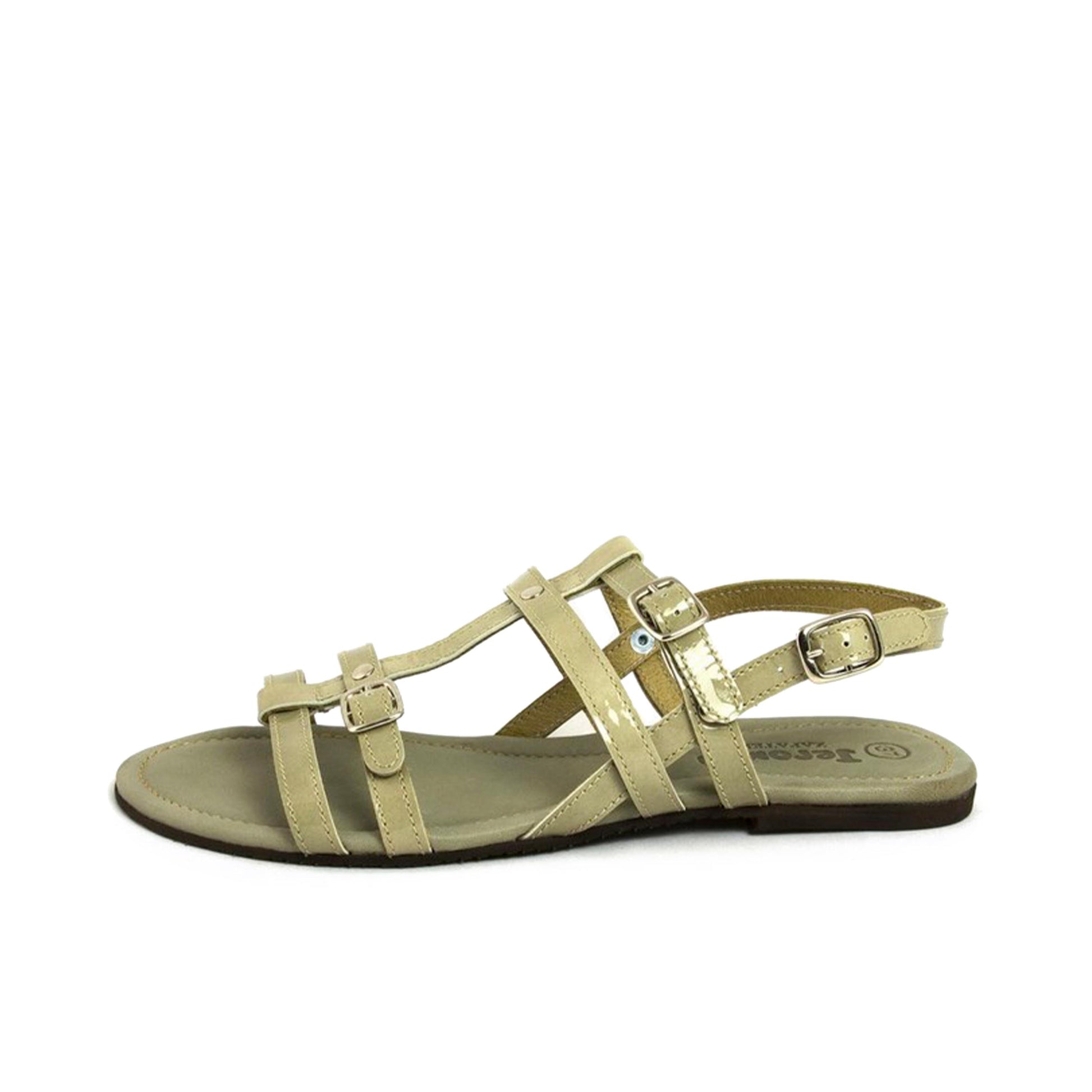 Sandalia charol gris claro con hebilla BREDAJERO Jeromín - BREDAJERO-177-1.jpg