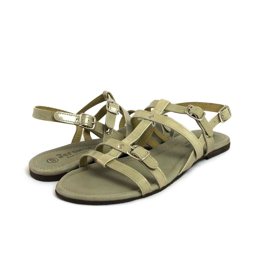 Sandalia charol gris claro con hebilla BREDAJERO Jeromín - BREDAJERO-177-2.jpg