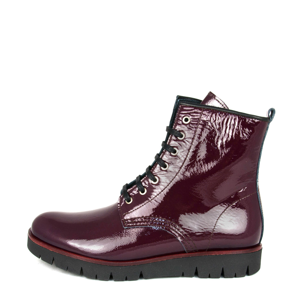 Bota charol burdeos con cordón BUMARSS de Jeromín - BUMARSS-22-1.jpg