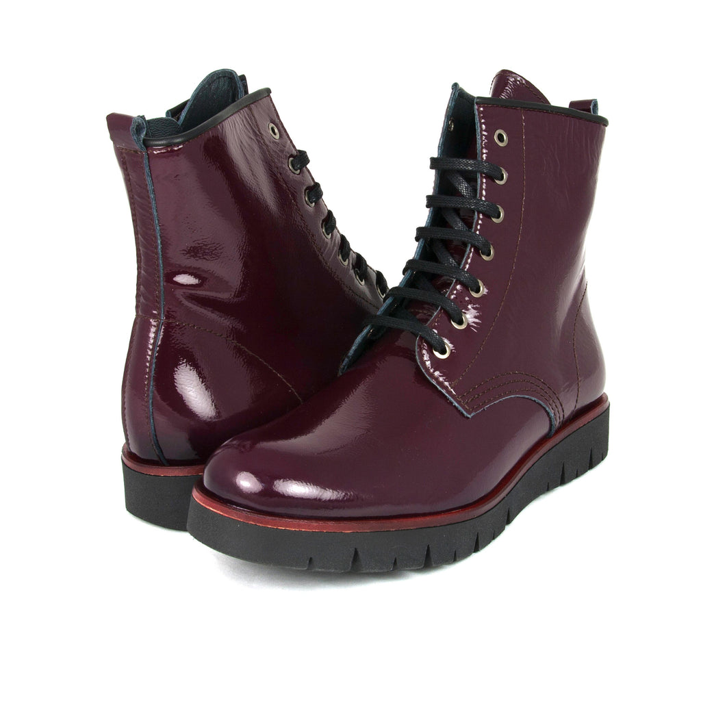 Bota charol burdeos con cordón BUMARSS de Jeromín - BUMARSS-22-2.jpg