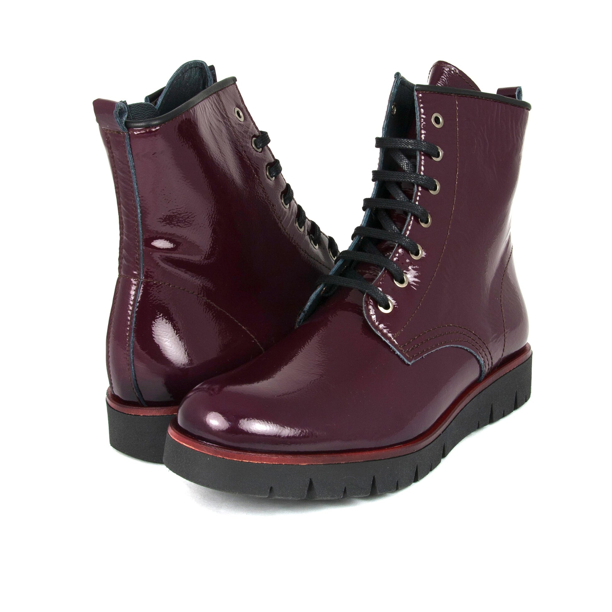 Bota charol burdeos con cordón BUMARSS de Jeromín - BUMARSS-22-2.jpg